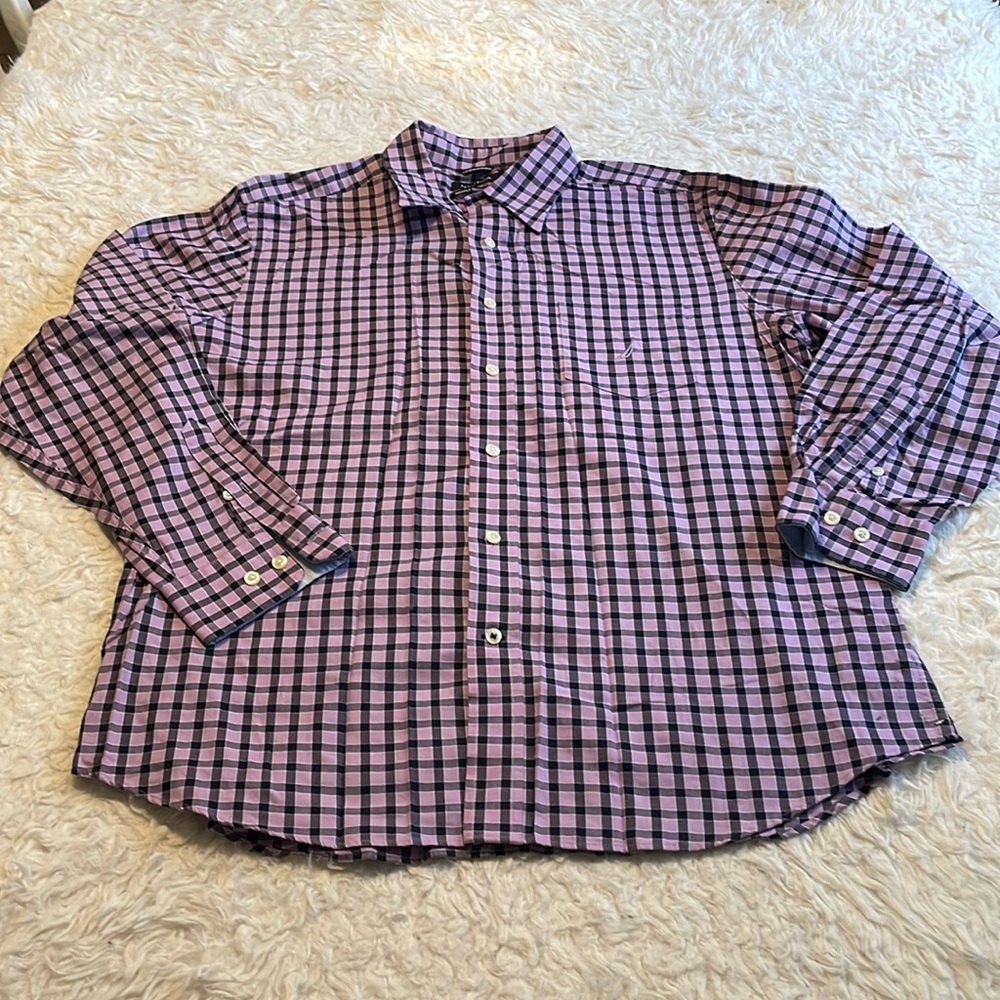 Nautica Men’s Button-down Long Sleeve Shirt